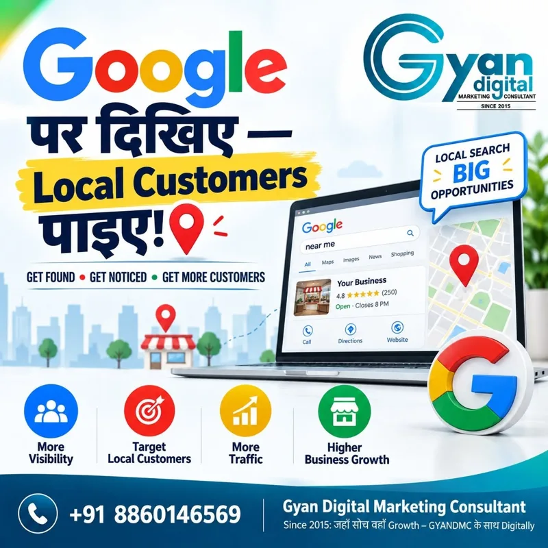 Google Business Profile by Gyan Digital Marketing Consultant
